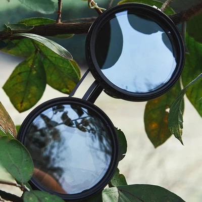 1-9 Gear Adjustable Sunglasses Circular Polarized Glasses With ND Filter Lenses - Bild 1 von 4