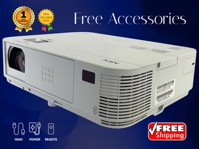 Portable DLP Projector for Wedding Slideshows 3200 Lumens 16:10 (WXGA) AutoSense - Image 1 of 4