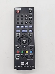 LG BLU RAY DVD Player Remote Control - Picture 1 of 3