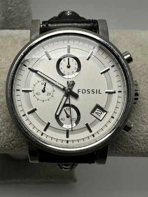 Fossil ES3817 Original Boyfriend Ladies Watch New Battery 38MM 7" Chronograph R3 - Image 1 of 4