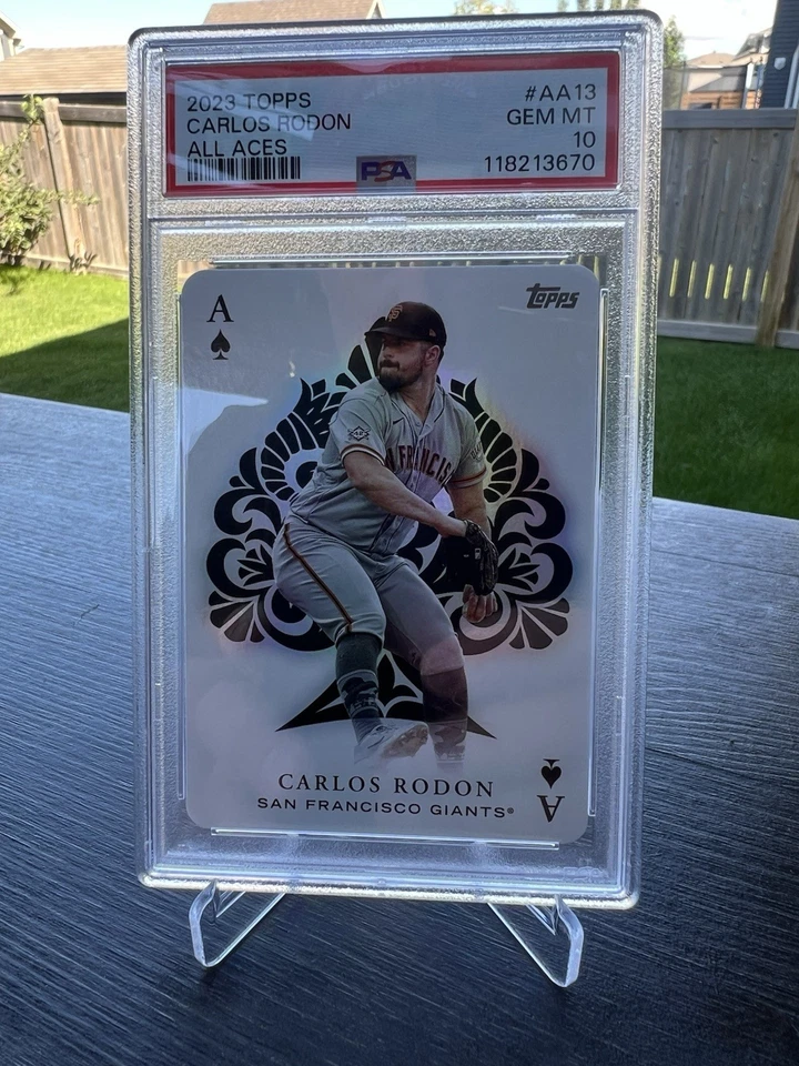 Topps Carlos Rodon All Aces 2023 # AA13 PSA 10 🔥🔥🔥 Foto 1 de 2