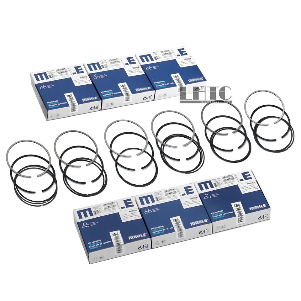 Engine Piston Rings Set STD For BMW 128i 330i 530i E90 E91 E60 E70 N52B30 3.0 - Image 1 of 4