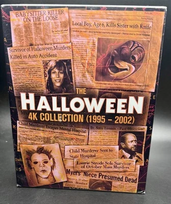 HALLOWEEN  (1995 – 2002) SCREAM FACTORY 8 DISC 4K UHD BLU-RAY BOXSET - Image 1 of 4
