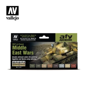 AIRBRUSHFARBEN - VALLEJO MODEL AIR - MIDDLE EAST WARS (8 x 17 ml) - 71619 - Bild 1 von 2