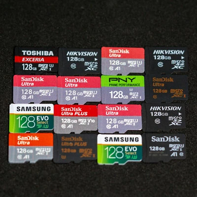128GB Micro SD Memory Card SanDisk Samsung Phone Nintendo Switch Camera Drone - Image 1 of 2