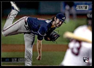 2021 TOPPS STADIUM CLUB ROOKIE IAN ANDERSON ATLANTA BRAVES R75 - Picture 1 of 2