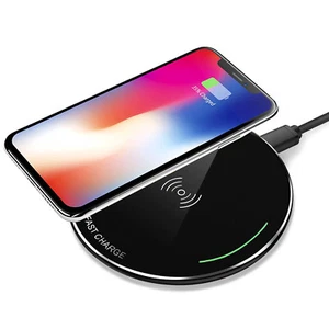 Magic Fast Qi Wireless Charger Pad For iPhone X/8/8 Plus Galaxy Note 8/5/S8/S8+ - Picture 1 of 12