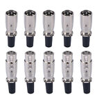  5 Pairs Miniature Garden Swing Microphone Line Plug Connector
