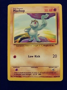 Vintage Machop - 78/130 Base Set Pokemon Card 1995, 96, 98 EXCELLENT - Picture 1 of 5