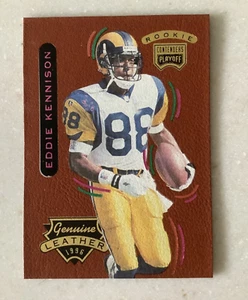 1996 Playoff Contenders Leather Eddie Kennison #64 Rookie RC Rams - Bild 1 von 2