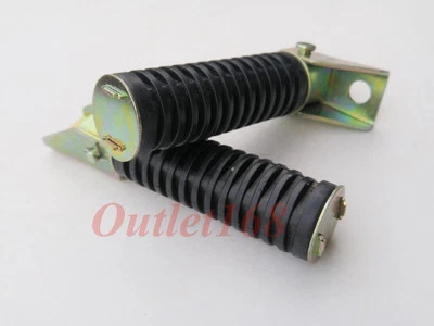 Par de soportes para reposapiés Honda CB 200 550 XL250 XL350 Rr Bar Pillón Foto 1 de 4