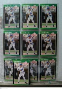 10 CT LOT OF JOE GIRARDI BASEBALL CARDS CUBS YANKEES - Picture 1 of 1