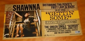 Shawnna Getting Some Poster 2-Sided Flat Promo 12x24 Ludacris - Picture 1 of 2