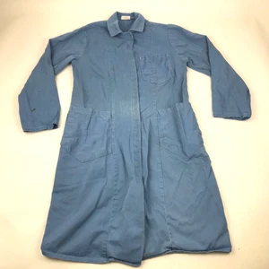 VINTAGE Morton International Automotive Shirt Size Medium Blue Assembly Line 80s - Picture 1 of 7