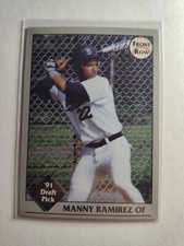 1991 Front Row Draft Picks - #47 Manny Ramirez (RC)