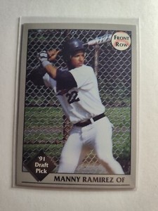 1991 Front Row Draft Picks - #47 Manny Ramirez (RC)