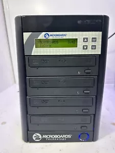 Microboards Technology Duplicator 4 Bay Burner Disc Copier QD-BD-H4 - Picture 1 of 7