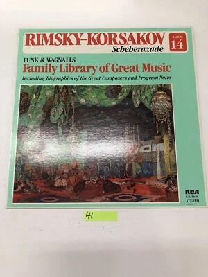 Rimsky Korsakov Scheherazade Vinyl LP Album - Image 1 of 3