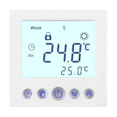 Digital Thermostat Raumthermostat Fußbodenheizung Elektrische Fußbodenheizung - Bild 1 von 4