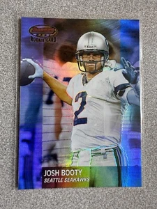 2001 Bowman's Best Josh Booty Rookie Card /1499 #170 Seattle Seahawks - Picture 1 of 2
