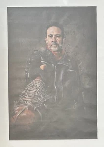 Negan With Lucille Bat The Walking Dead TV Show 11.75x17.5 Canvas Art Poster - Picture 1 of 4