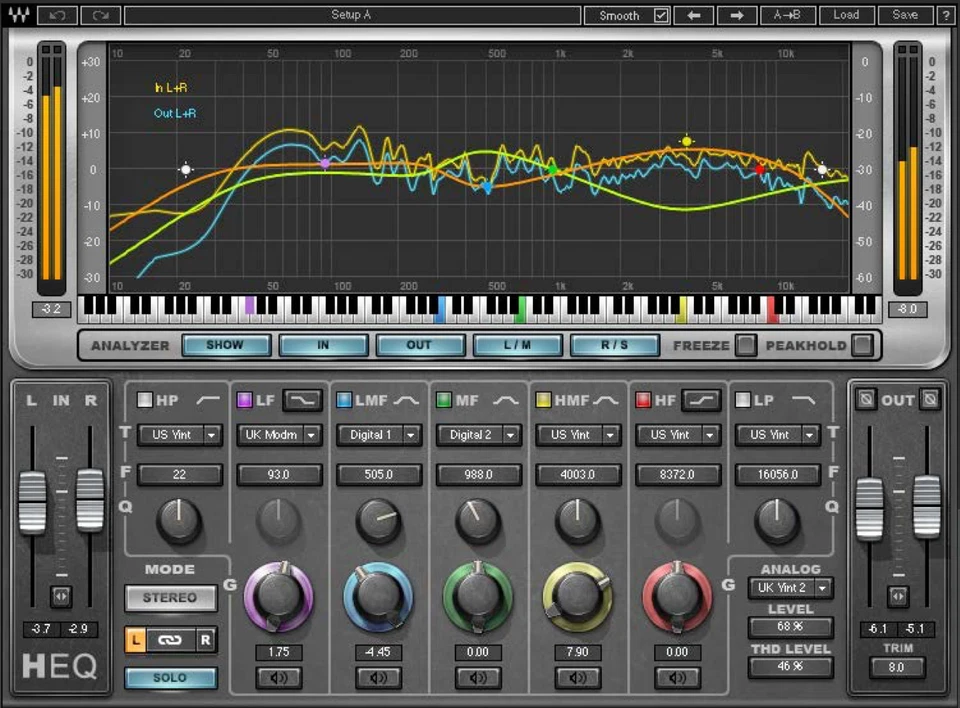 Waves H-EQ Hybrid Equalizer V15 Plugin - Image 1 of 1