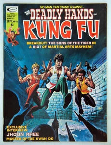 The Deadly Hands of Kung - Fu Sep 1975 Issue #16 staring Jhoon Rhee, NM+ Condition - Bild 1 von 11