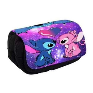 Lilo And Stitch Pencil Case | Double Layered Large Capacity | Cute - Picture 1 of 1