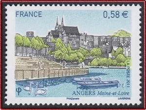 2011 FRANCE N°4543** ANGERS, CATHEDRALE SAINT MAURICE, France 2011 MNH - Picture 1 of 1