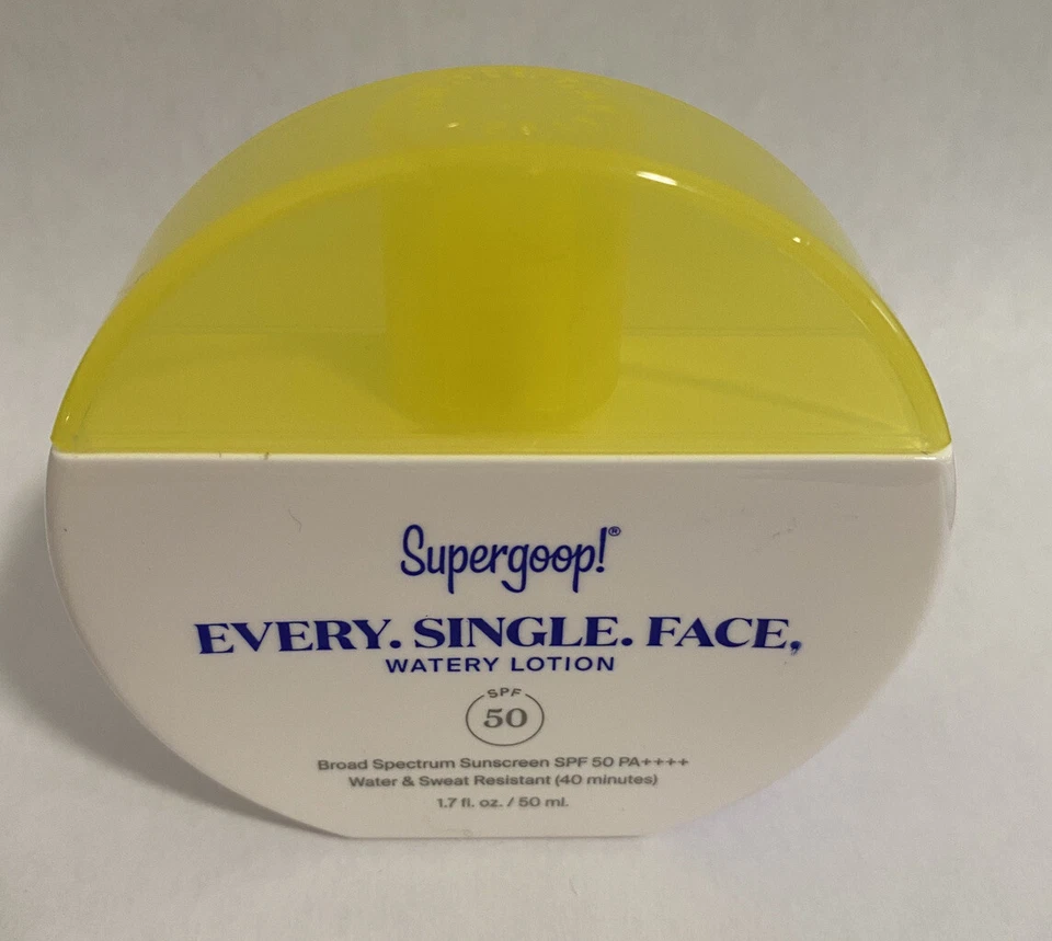 Supergoop Every. Single. Face. Watery Lotion SPF 50 Broad Spectrum Sunscreen