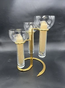 Rosenthal Aqualux Asymetrisch 3-teilig Kerzenständer Johannes Dinnebi Studio Line - Bild 1 von 11