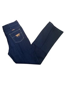 vintage wrangler flying w straight leg jeans youth size 16 husky NWT 80s NOS USA - Picture 1 of 10