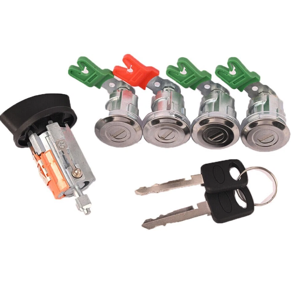 Juego de cilindro de encendido y cerradura de 4 puertas 703369 para furgoneta Ford Econoline E150 E250 E350 Foto 1 de 4
