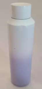 Bottiglia d'acqua acciaio inox Starbucks viola lilla e ombra bianca 20 once ammaccatura - Foto 1 di 1