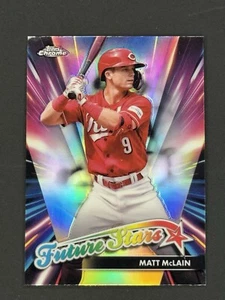 2024 Topps Chrome Update FutureStars Refractor FSU-8 Matt McLain Cincinnati Reds - Picture 1 of 2