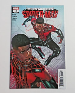 Página conmemorativa de Miles Morales 19 (2020) Chadwick Boseman, Marvel Comics M - Imagen 1 de 10