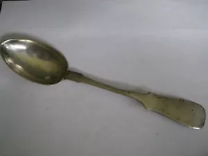 Imperial Russia 84 Praying Angel Mark 9" Table Spoon AP Andrej Postnikov 1908-17 - Picture 1 of 11