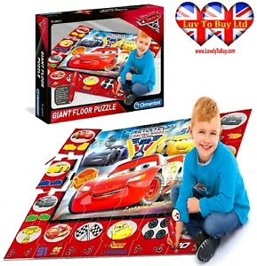 Educational Play Game Official Disney Cars Floor Puzzle,Electronic Pen (RRP:£21) - Picture 1 of 10