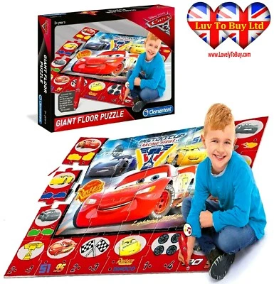 Образовательная игровая игра официальный Disney Cars напольная головоломка, электронная ручка - Изображение 1 из 4
