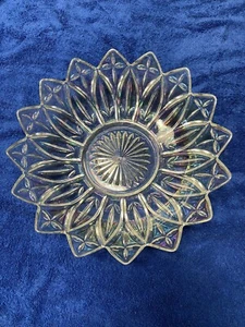 klare Karneval Glas Servierschale - Bild 1 von 5