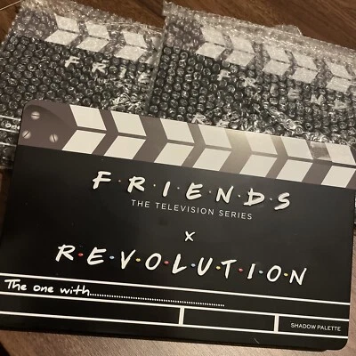 Revolution X Friends The One With... Eyeshadow Palette Brand New Pack Of Three ! - Image 1 of 3