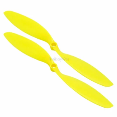 HobbyLord ST-550C-029 Yellow Propeller 1038 Cw 2PCS for RC Quadcopter FPV Drone - Image 1 of 4