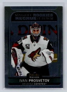 2021-22 OPC Platinum #254 Ivan Prosvetov - Marquee Rookies - Coyotes - Bild 1 von 2