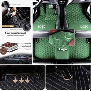 For Fit Chrysler Car Floor Mats Luxury Waterproof Carpets Auto Liners Handmade - Picture 1 of 32