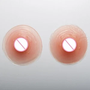 1 Pair Simulation Fake Nipples Sticker Liquid Silicone Pseudo Nipples Stickers - Picture 1 of 13