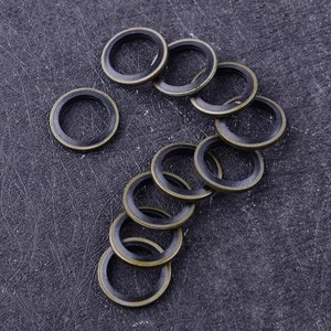 High Pressure Sealing Gasket 14mm Drain Plug Gasket O Ring 10Pcs % - Picture 1 of 4