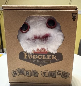 Baby Fugg; Fuggler lustiges hässliches Monster Plüschtier - weiß - Bild 1 von 2