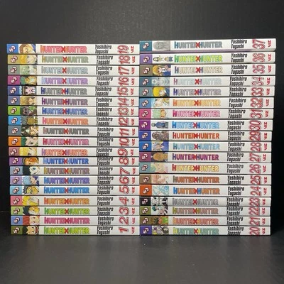 Hunter x Hunter Manga Volumes 1-37 Brand New English Authentic US Viz Media