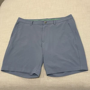 Bonobos Golf Men's Highland Performance Blue Shorts 8" Inseam Size 35 - Picture 1 of 10
