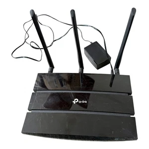 TP-Link Black High Speed Reliable Wireless Gigabit Dual Band Router AC1750 - Picture 1 of 6